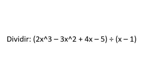 calculadora polinomio división ejemplo 2